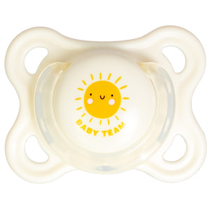 Пустышка силиконовая детская BABY TEAM (Беби Тим) артикул 3020 классическая с 0 месяцев 1 шт