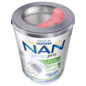 Пищевой продукт для специальных медицинских целей смесь детская NESTLE (Нестле) Нан ExpertPro Total Comfort 1 (ЭкспертПро Тотал 1) с рождения 800 г