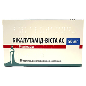 Бікалутамід-Віста АС табл. в/о 50мг №30
