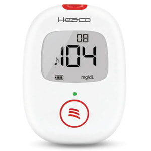 Система для самостійного контролю рівня глюкози в крові (глюкометр) HEACO (Синкейр) Safe AQ Voice