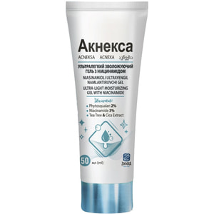 Акнекса ультралегкий зволожуючий гель з ніацинамідом для шкіри, схильної до проявів акне та постакне 50 мл