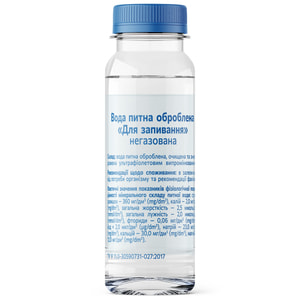 Вода для запивання ліків негазована 190 мл Аптека 911