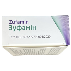 Зуфамин капсулы для улучшения пищеварения и нормализация перистальтики, поддержания здоровья кишечника и баланса микрофлоры 3 блистера по 10 шт