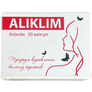 Аликлим капсулы желатиновые мягкие для поддержания женского здоровья 3 блистера по 10 шт