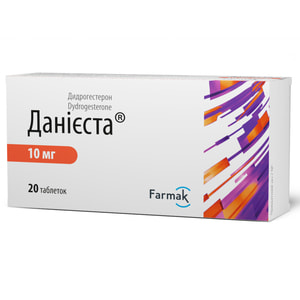 Даниеста табл. п/о 10мг №20