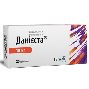 Даниеста табл. п/о 10мг №20