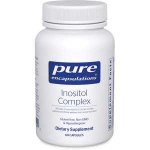 Інозитол комплекс PURE ENCAPSULATIONS (Пьюр Енкапсулейшн) для нормалізації сну та менструального циклу капсули по 700 мг флакон 60 шт
