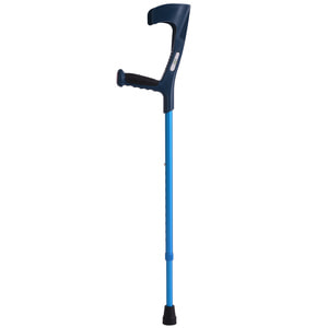 Милиця ліктьова алюмінієва регульована за висотою модель PR-607 синя