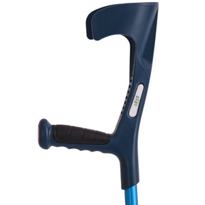 Милиця ліктьова алюмінієва регульована за висотою модель PR-607 синя