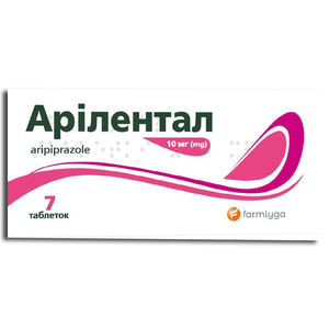 Арілентал табл. 10мг №7