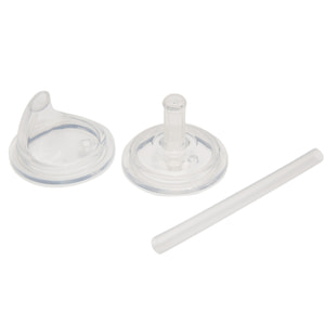 Набор для поильника BABY TEAM (Беби Тим) артикул 5055 силиконовый спаут и трубочка