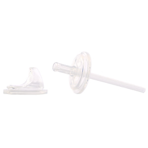 Набор для поильника BABY TEAM (Беби Тим) артикул 5055 силиконовый спаут и трубочка