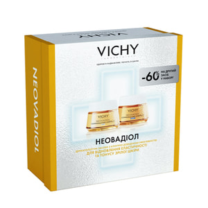 Набор VICHY (Виши) Неовадиол Рождество Крем ночной антивозрастной 50 мл + Крем дневной для нормальной и комбинированнной кожи 50 мл 2025