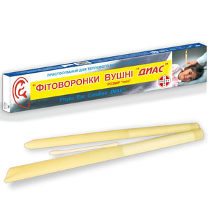 Фітоворонки вушні дитячі Діас Фармасорбе розмір Mini 2 шт