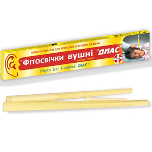 Фітосвічки вушні для дітей Діас Фармасорбе розмір Mini 2 шт
