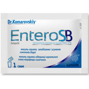 Энтеро СБ DR.KOMAROVSKIY (Др.Комаровский) средство что может способствовать поддержанию нормального состояния микрофлоры кишечника в саше 10 шт