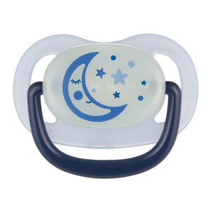 Пустышка силиконовая CANPOL (Канпол) артикул 22/501_new Night Dreams анатомическая от 6 до 18 месяцев 1 шт
