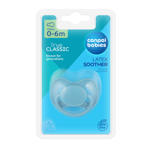 Пустышка латексная CANPOL (Канпол) артикул 23/223 Nude круглая от 0 до 6 месяцев 1 шт