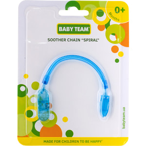Ланцюжок для пустушки дитячий BABY TEAM (Бебі Тим) 3335 Спіраль