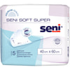 Пеленки гигиенические впитывающие SENI Soft Super (Сени Софт Супер) размер 40см х 60см 5 шт