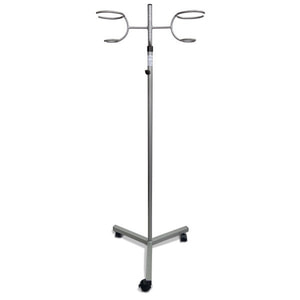 Штатив медицинский регулируемый по высоте на колесах с фиксатором Торос Групп тип 1045