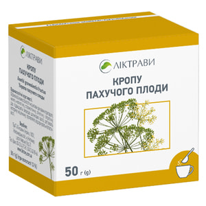 Укропа пахучего плоды пачка с внутренним пакетом 50г