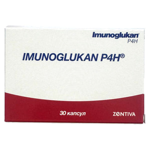 Иммуноглюкан P4H капсулы для улучшения работы иммуной системы 3 блистера по 10 шт