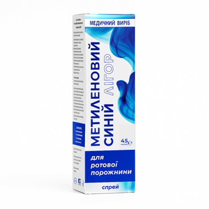 Спрей для ухода за ротовой полостью Лигор метиленовый синий изделие медицинское флакон 45 мл