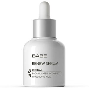 Сироватка для обличчя BABE LABORATORIOS (Бабе Лабораторіос) Serum (Серум) з ретиналем від зморшок оновлююча 30 мл