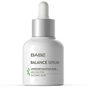 Сироватка для обличчя BABE LABORATORIOS (Бабе Лабораторіос) Serum (Серум) проти висипань та розширених пор з азелоглиціном себобалансуюча 30 мл