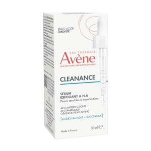 Сироватка-ексфоліант для обличчя AVENE (Авен) Cleanance A.H.A Клінанс проти недоліків та слідів постакне 30 мл
