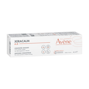 Концентрат для обличчя та тіла AVENE (Авен) КсераКальм A.D. заспокоюючий проти свербежу для сухих ділянок шкіри 40 мл