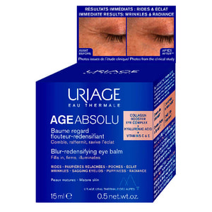 Бальзам для контура глаз URIAGE (Урьяж) Age Absolu (Эйдж Абсолю) с разглаживающим и укрепляющим эффектом 15 мл