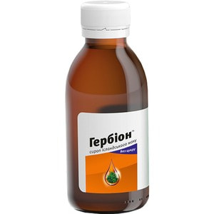 Гербион сироп исландского мха фл. 150мл