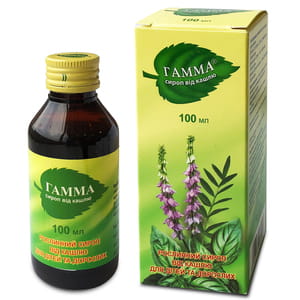 Сироп от кашля Гамма флакон 100 мл