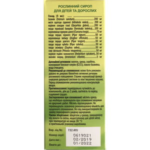 Сироп от кашля Гамма флакон 100 мл