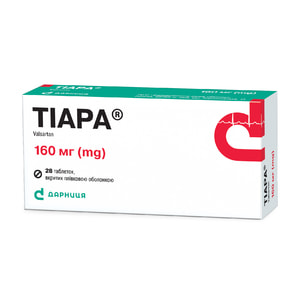 Тіара табл. в/о 160мг №28