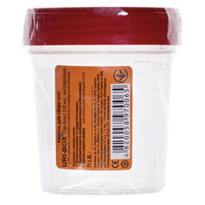 Емкость для забора мочи URI-BOX нестерильная 120 мл