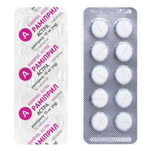 Рамиприл Астра табл. 10мг №30