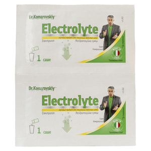 Электролит DR.KOMAROVSKIY (Др.Комаровский) смесь регидратационная порошок для приготовления орального раствора в саше 30 шт