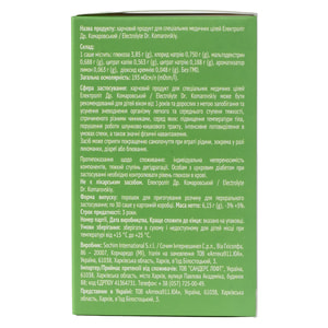 Электролит DR.KOMAROVSKIY (Др.Комаровский) смесь регидратационная порошок для приготовления орального раствора в саше 30 шт