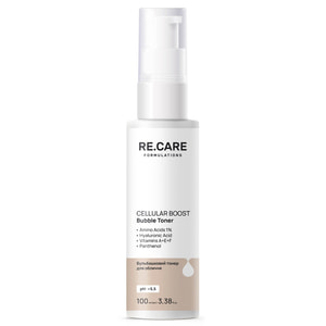 Тонер для лица пузырьковый RE.CARE (Рекейр) Cellular Boost Bubble Toner 100 мл