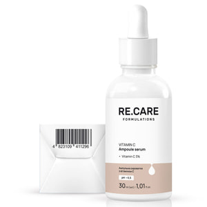 Сироватка для обличчя ампульна RE.CARE (Рекейр) з вітаміном С Vitamin C Ampoule Serum 30 мл