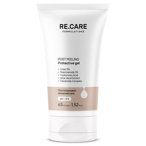 Гель для лица RE.CARE (Рекейр) Post Peeling Protective gel защитный постпилинговый 45 мл