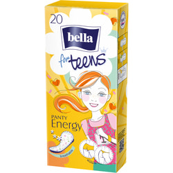Прокладки ежедневные женские BELLA (Белла) For Teens Energy deo (Фо Тинс Энерджи део) 20 шт