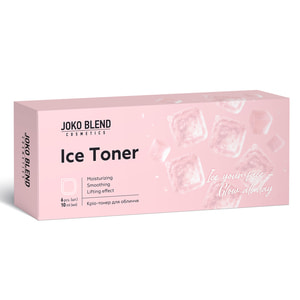 Крио-тонер для лица JOKO BLEND (Джоко Бленд) Ice Toner в контейнерах по 10 мл 6 шт