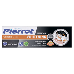 Зубна паста PIERROT (Пірот) Відбілююча з деревним вугіллям 75 мл