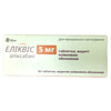 Купити Еліквіс табл. в/о 5мг №60 Еліквіс табл. в/о 5мг №60