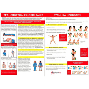 Аптечка медицинская автомобильная АМА-1 для транспорта с количеством пассажиров до 9 человек согласно ДСТУ 3961-2000 (02-076-М) мягкий футляр Poputchi