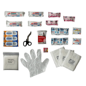 Аптечка медицинская автомобильная Евростандарт согласно ТУ (02-005-М) для укомплектования легковых и грузовых автомобил мягкий футляр Poputchik